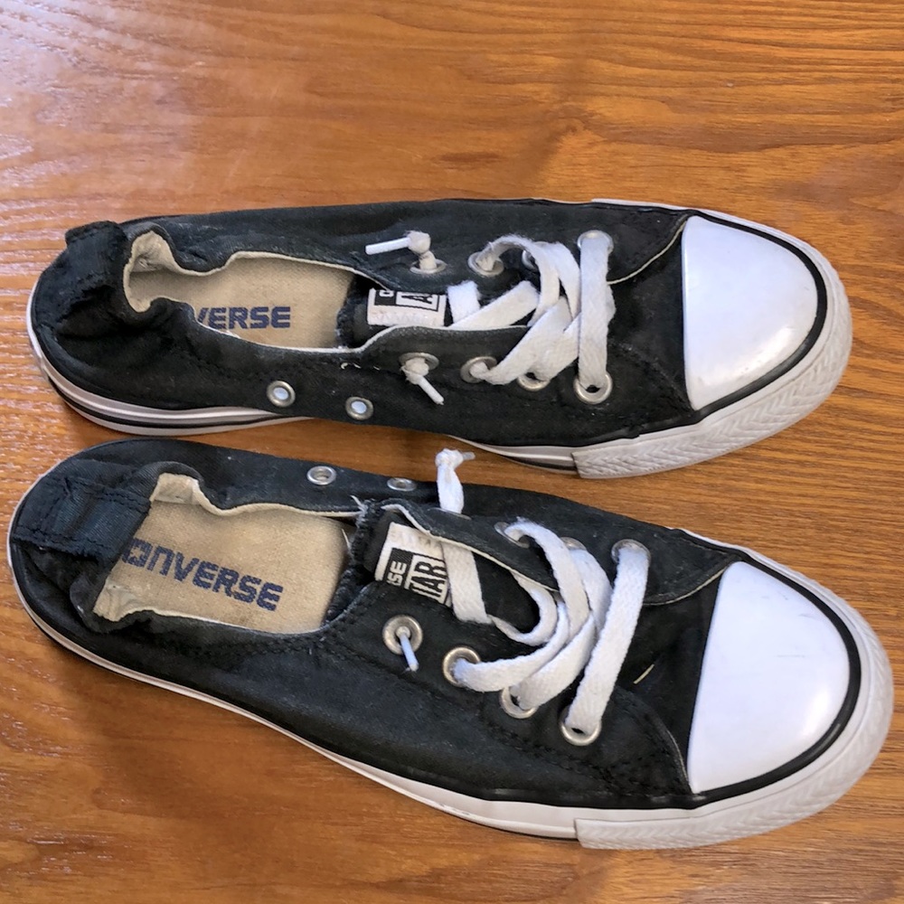 Black Shoreline Converse